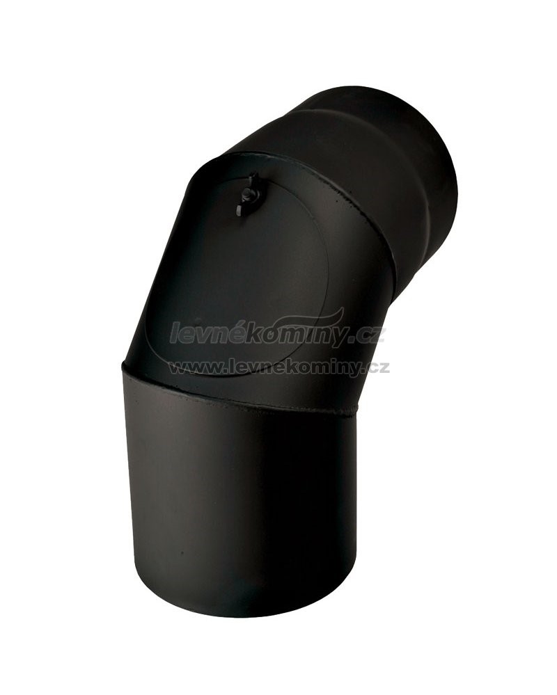Koleno kouřovodu prům.152mm/90° s čistícím otvorem