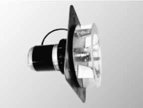 Motor s oběžným uzavř. kolem prům.200 mm