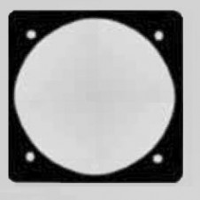 Těsnění pod ventilátor tmavé 210x210