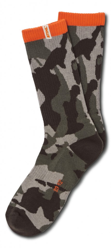 Funkční ponožky "CAMOUFLAGE" zelené, vel. 39-42