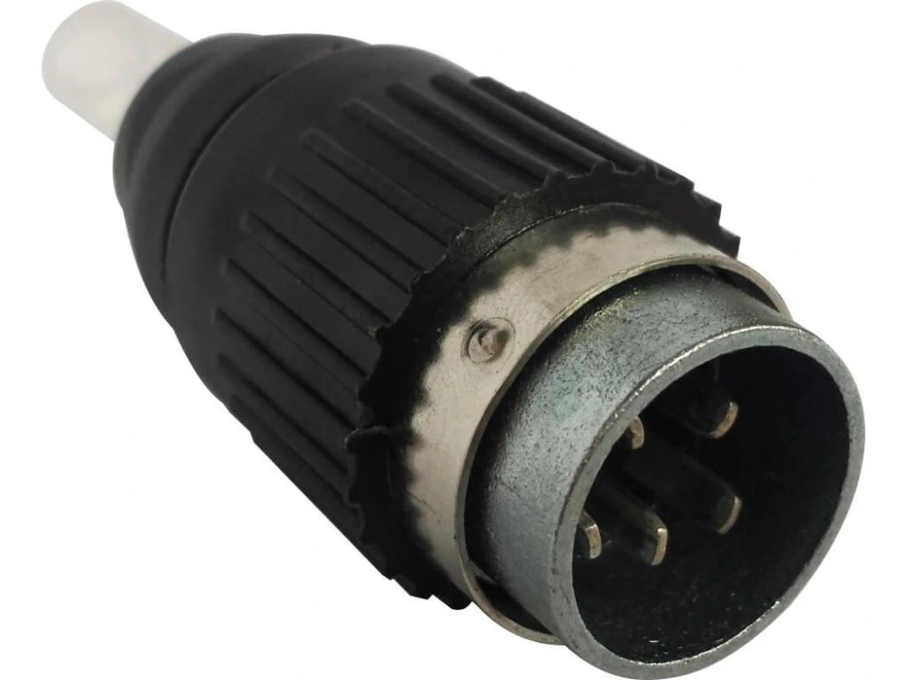 Konektor 5 pólový NAC 51.B-samec-průchodka (hořák)