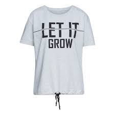 Tričko dámské "GROW" šedé, vel. L