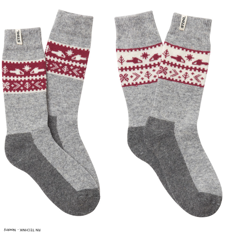 Ponožky "XMAS" 2 ks, vel. 35-38
