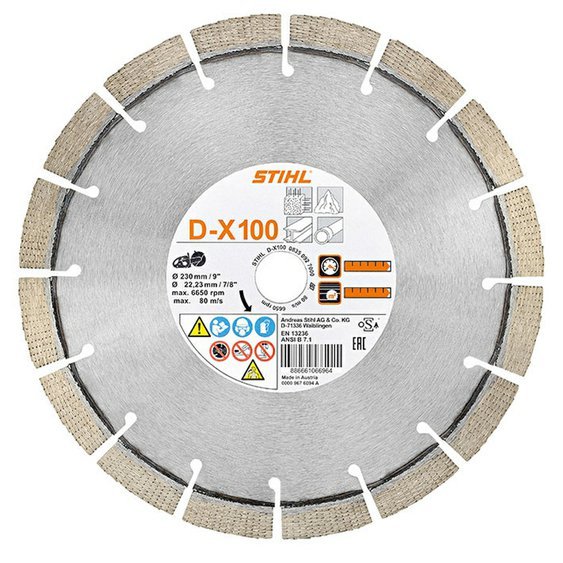 D-brusný kotouč X100 D 230