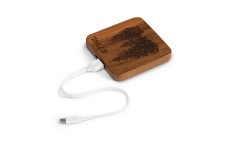 Powerbanka ve dřevě