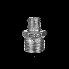 REDUKOVANÁ VSUVKA M/M 11/2X11/4" ČERNÁ