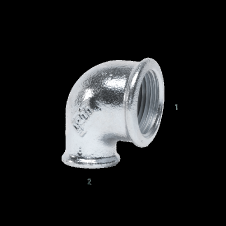 KOLENO 90° F/F 1/2" POZINK