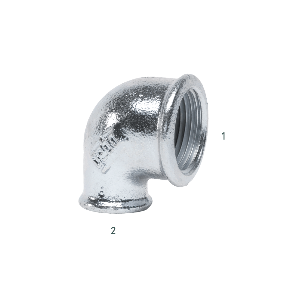 KOLENO 90°  F/F 3/4" POZINK