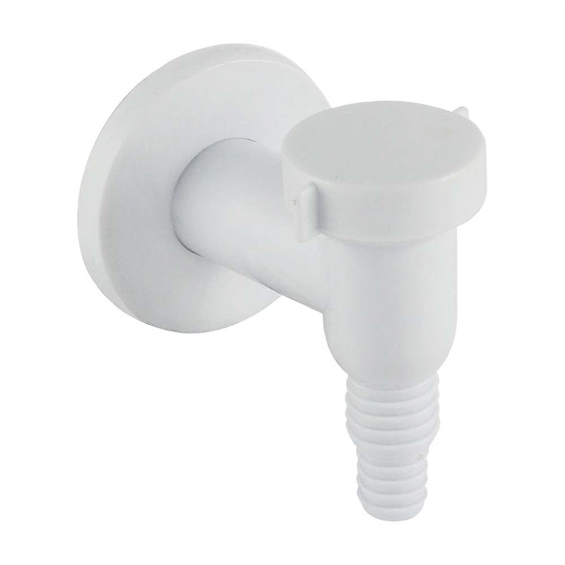 Pračkový sifon se zpětnou klapkou ø 32 mm, bílý plast