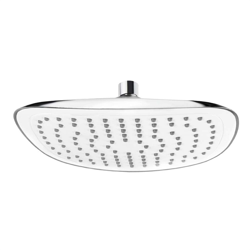 Talířová sprcha horní, 230x180mm s kloubem, pochromovaný plast