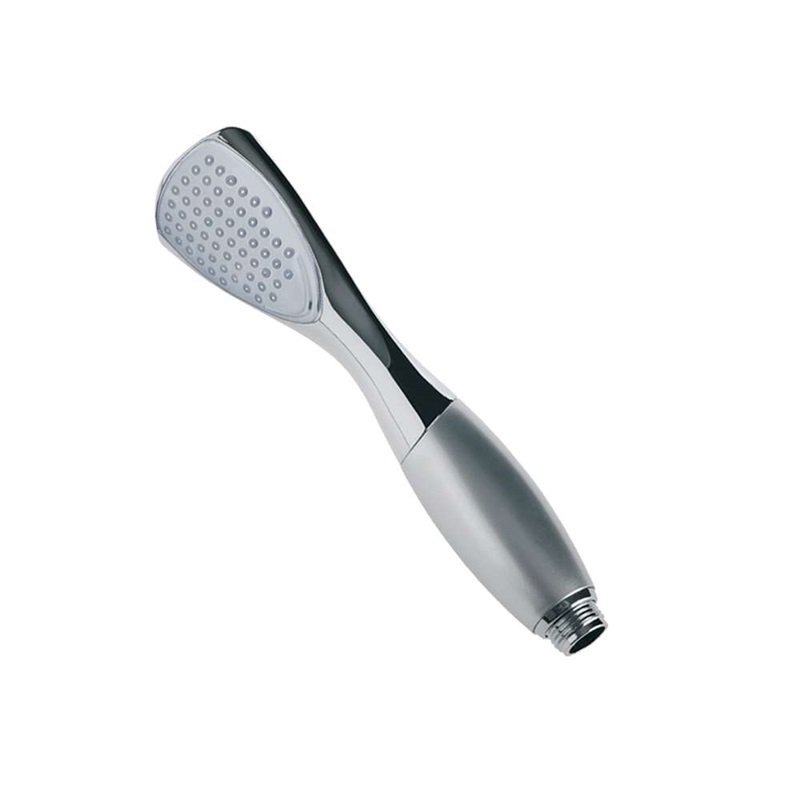 Ruční sprcha jednopolohová, plast/chrom/satin