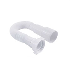 Odpadní hadice 5/4"x ø 50 (40) mm, tvarovatelná flexi, s plastovou maticí