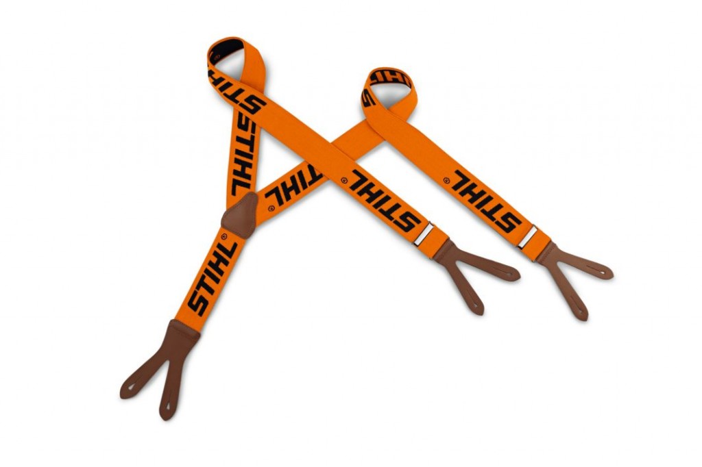 Šle na knoflíky oranžové