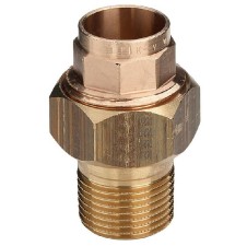 Šroubení přímé bronz 15x1/2" VZ