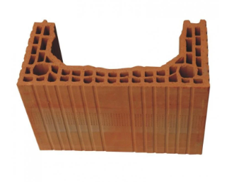 Komínová tvarovka "U"