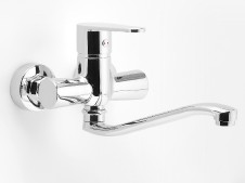 Dřezová umyvadlová baterie 100 mm Titania Fresh chrom