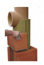 Izolace tepelná - rohož průměr 200,