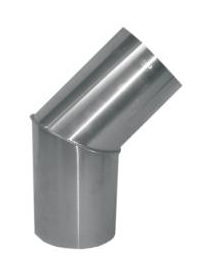Koleno 45° DN 80 Al (tl.0,63mm)