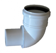 Koleno DN 60/80 - 87,5st, plast