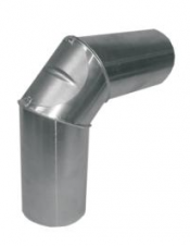 Revizní koleno 90° DN 100 Al (tl.0,63mm)