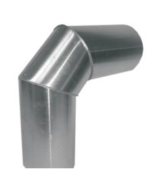 Koleno 90° DN 110 Al (tl.0,63mm)