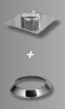 Ukončovací kryt komínu S8