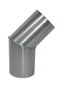 Koleno DN 180, 45st, AL