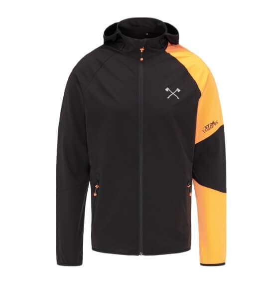Bunda STS černooranžová, vel. S